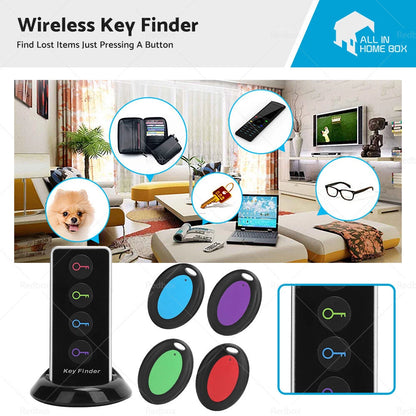 Wireless RF Remote Control Key Finder Locator Tracker