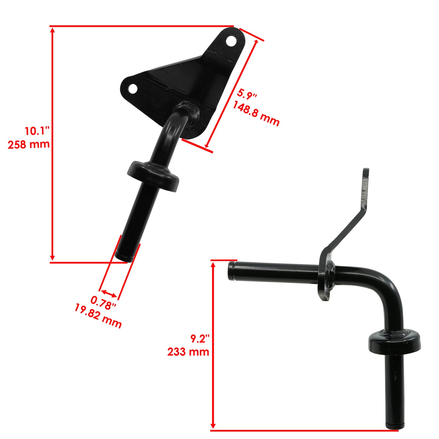 Caltric Spindle Arm Set Replacement for Simplicity Regent S Tractor (2005–2007)