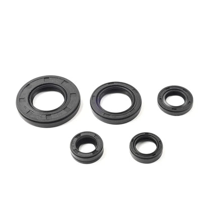 5Pcs Engine Gear Shaft Oil Seals for Yamaha YBR125 Motorcycle (2005-2016)