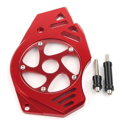 CNC Front Chain Sprocket Cover Guard Red for Kawasaki ER6N ER6F (2006-2017)