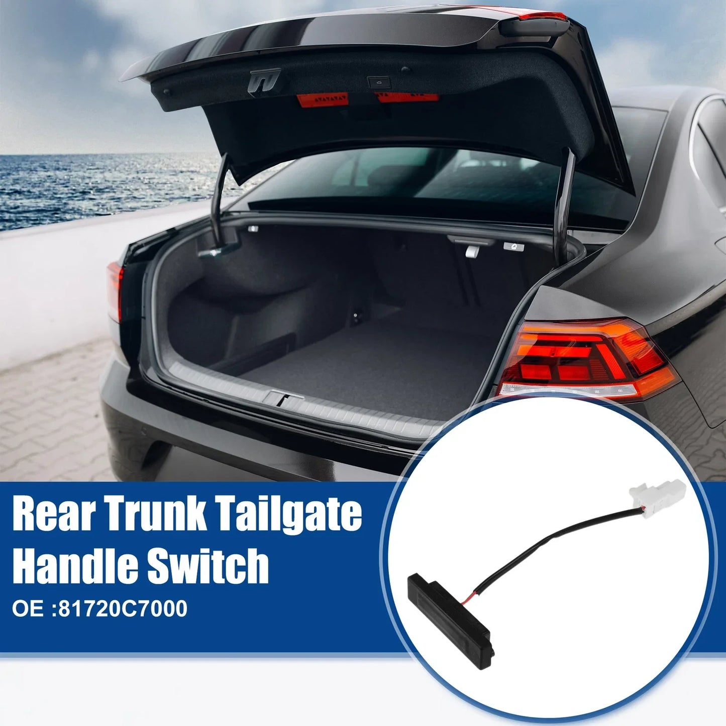 Rear Liftgate Tailgate Release Switch for Hyundai I20 (2014-2020)
