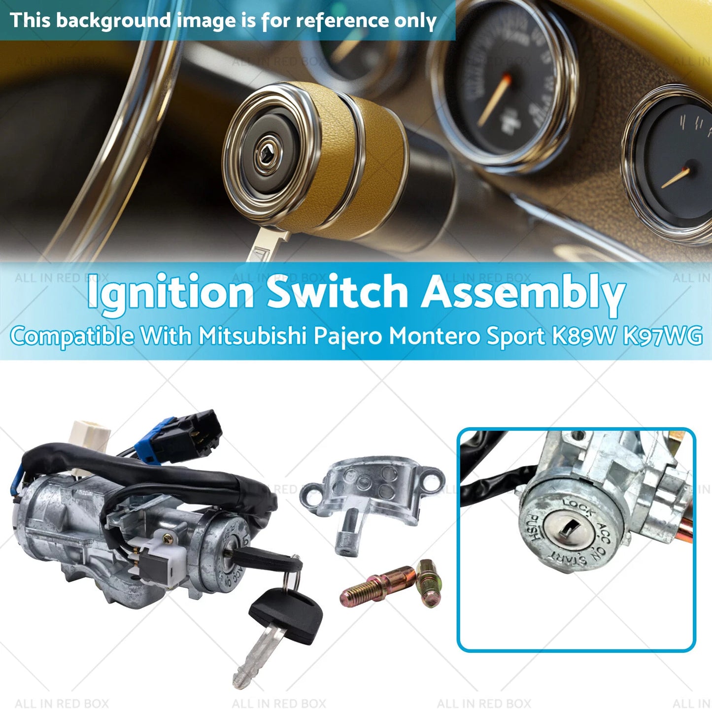 Ignition Switch Assembly for Mitsubishi Pajero Montero Sport (2000-2006)