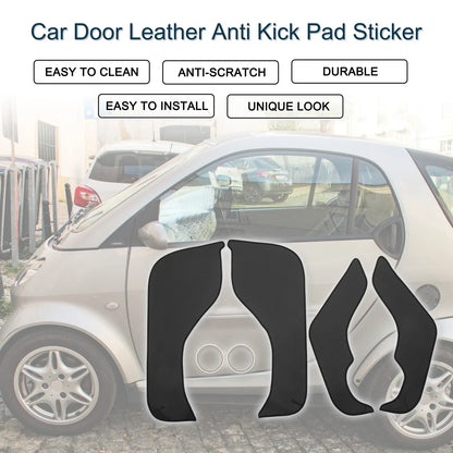 Car Door Leather Anti Kick Pad Sticker for Mercedes-Benz Smart (2022)