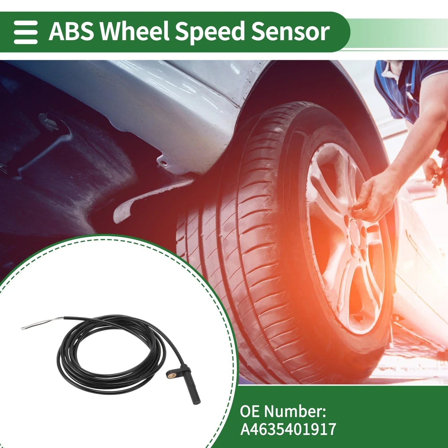 ABS Wheel Speed Sensor for Mercedes-Benz AMG G63 (2019-2023)