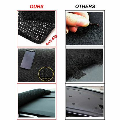 Black Dash Mat Anti-Slip for VW Golf 6 GTI (2008-2012)