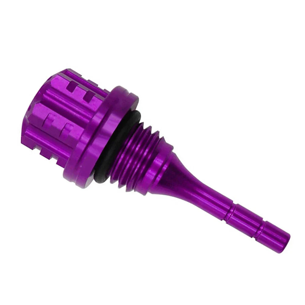Purple Oil Level Gauge Dipstick Plug for GY6 BWS 125CC