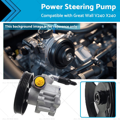 Power Steering Pump for Great Wall V240 X240 2.4L 4G69S4N Petrol (09-ON)