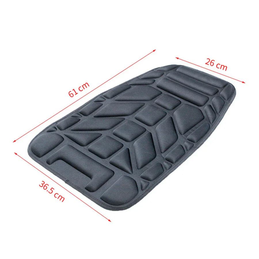 Waterproof Seat Cover Cushion Pad for Motorcycle ATV UTV - Adjustable Straps