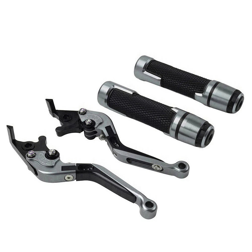 Titanium Extendable Brake Clutch Levers Grip Set for Yamaha YZF R3 R25 (2015-2023)