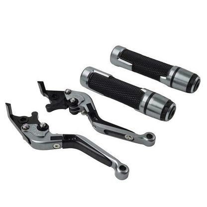 Titanium Extendable Brake Clutch Levers Grip Set for Yamaha YZF R3 R25 (2015-2023)