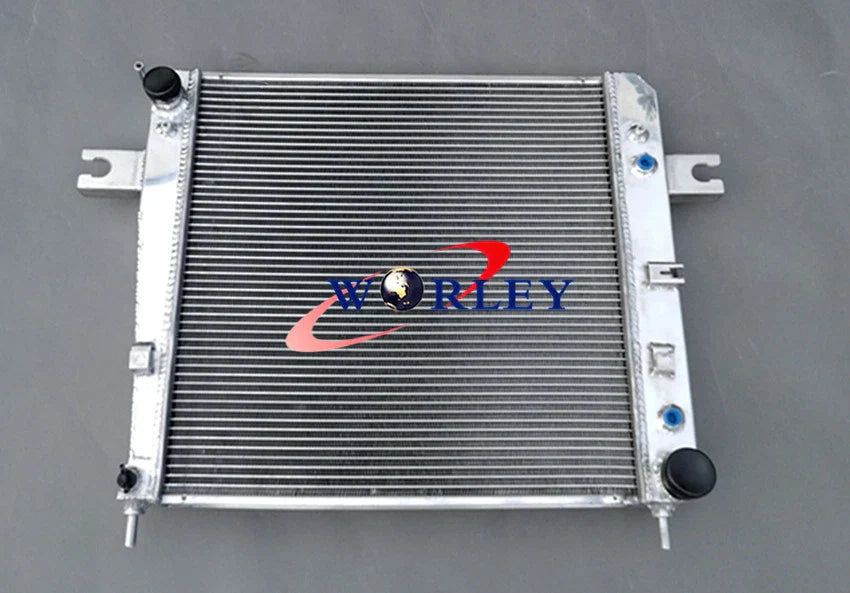 Aluminum Radiator & Fan for Jeep Cherokee Liberty KJ 3.7L V6 (2001-2008)
