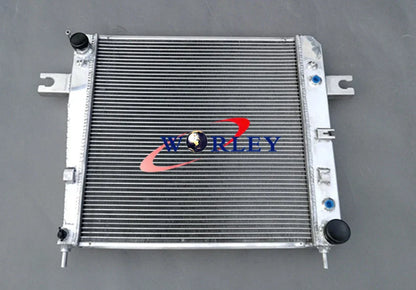 Aluminum Radiator & Fan for Jeep Cherokee Liberty KJ 3.7L V6 (2001-2008)