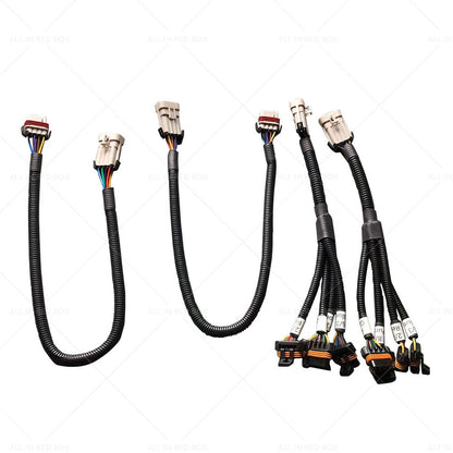 4PCS Coil Pack Relocation Kit w/ Harness & Extension for LS1 LS6 LSX