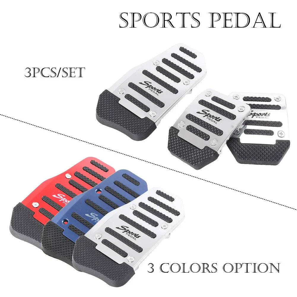 Aluminum Anti-Slip Foot Pegs for Sport Pedals - Blue (No Year Specified)