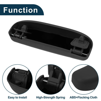 Sunglasses Case for Honda Civic 2016-2021 Eyeglasses Holder Storage Box Black