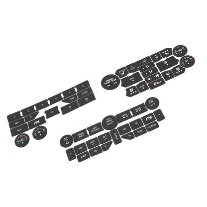 Stickers Repair Decal Button for Car Interior Accessories