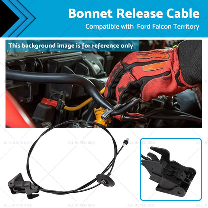 Bonnet Release Cable for Ford Falcon BA BF, Territory SX SY (2002-2016)