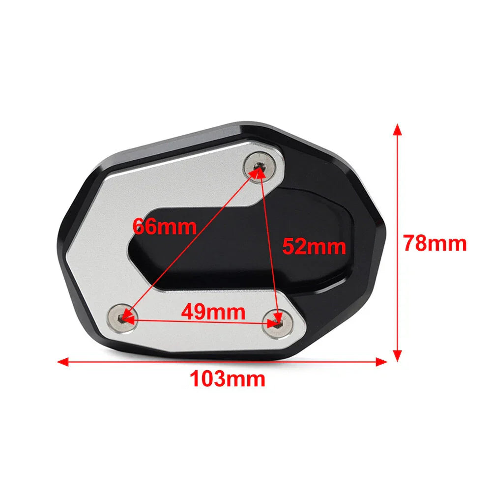 Kickstand Foot Side Stand Plate Extension Pad for Ducati Scrambler 800 (2014-2018)