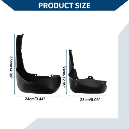 Mud Flaps Splash Guards Set for Mercedes-Benz R Class (2011-2019)