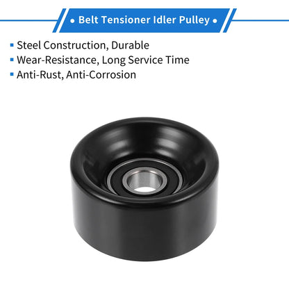 Drive Belt Idler Pulley for Acura TSX, Honda (2004-2014) - 1 x Pulley