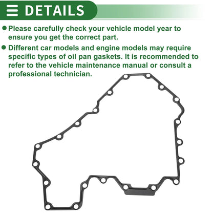 Oil Pan Gasket for BMW 550i 650i (2011-2016) (2012-2018)