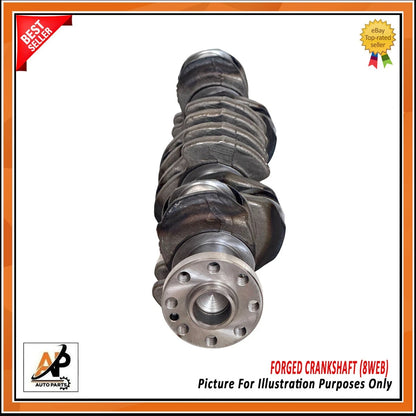 Forged Crankshaft with 8-Web for BMW N57D30 F01 F10 F30 730d 530d (2010–2018)