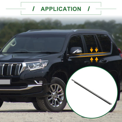 2 x Front Left & Right Weatherstrip Window Seals for Lexus GX470 (2003-2009)