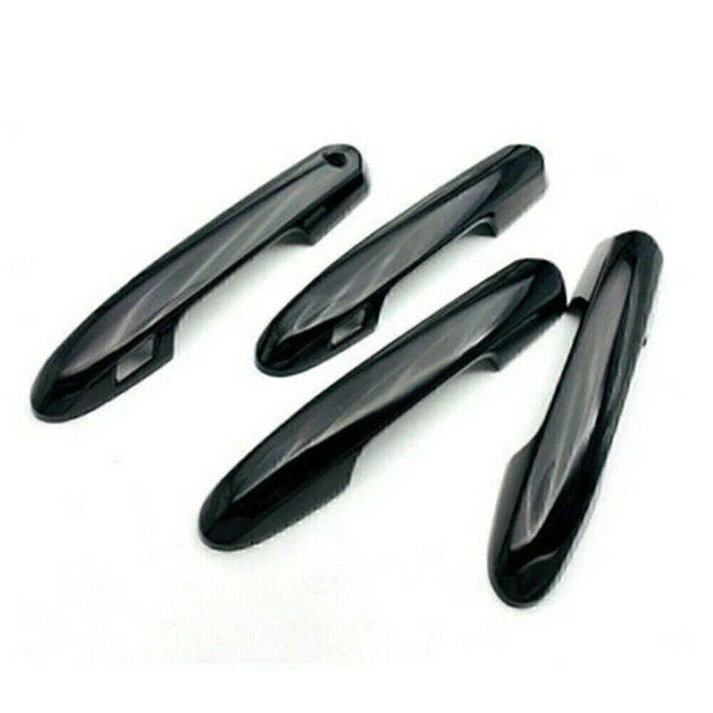 4pcs Car Door Handle Covers Trim for Toyota RAV4 (2019-2020) Black