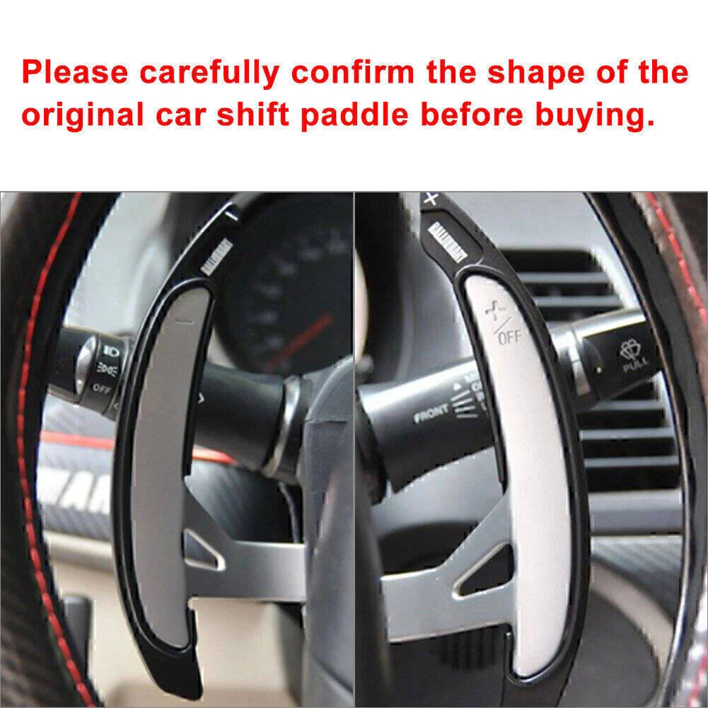 Aluminum Steering Wheel Paddle Shifter Extensions for Mitsubishi Lancer (2008-2017)