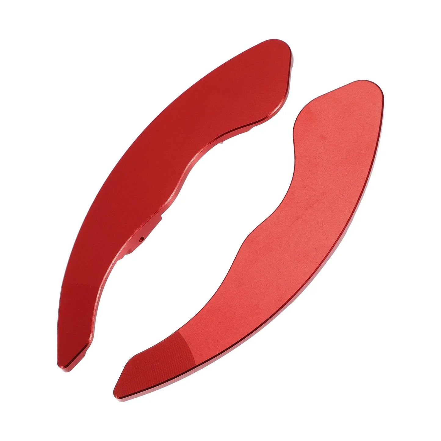 Red Steering Wheel Shift Paddle Shifter Extend Cover for Honda Civic (2009-2011)