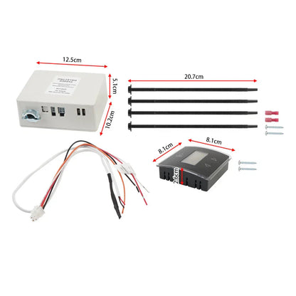 LCD Thermostat w/Control Kit for RV Camper Trailer (No Year Specified)