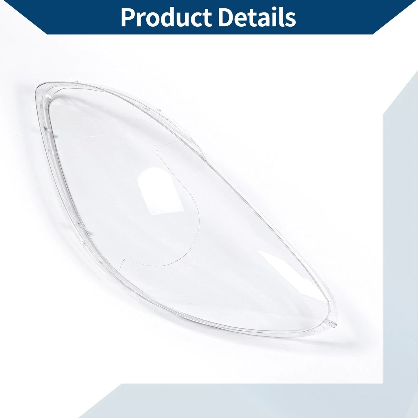 Car Front Left Headlight Lens Cover for Mercedes-Benz Viano (2003-2014)