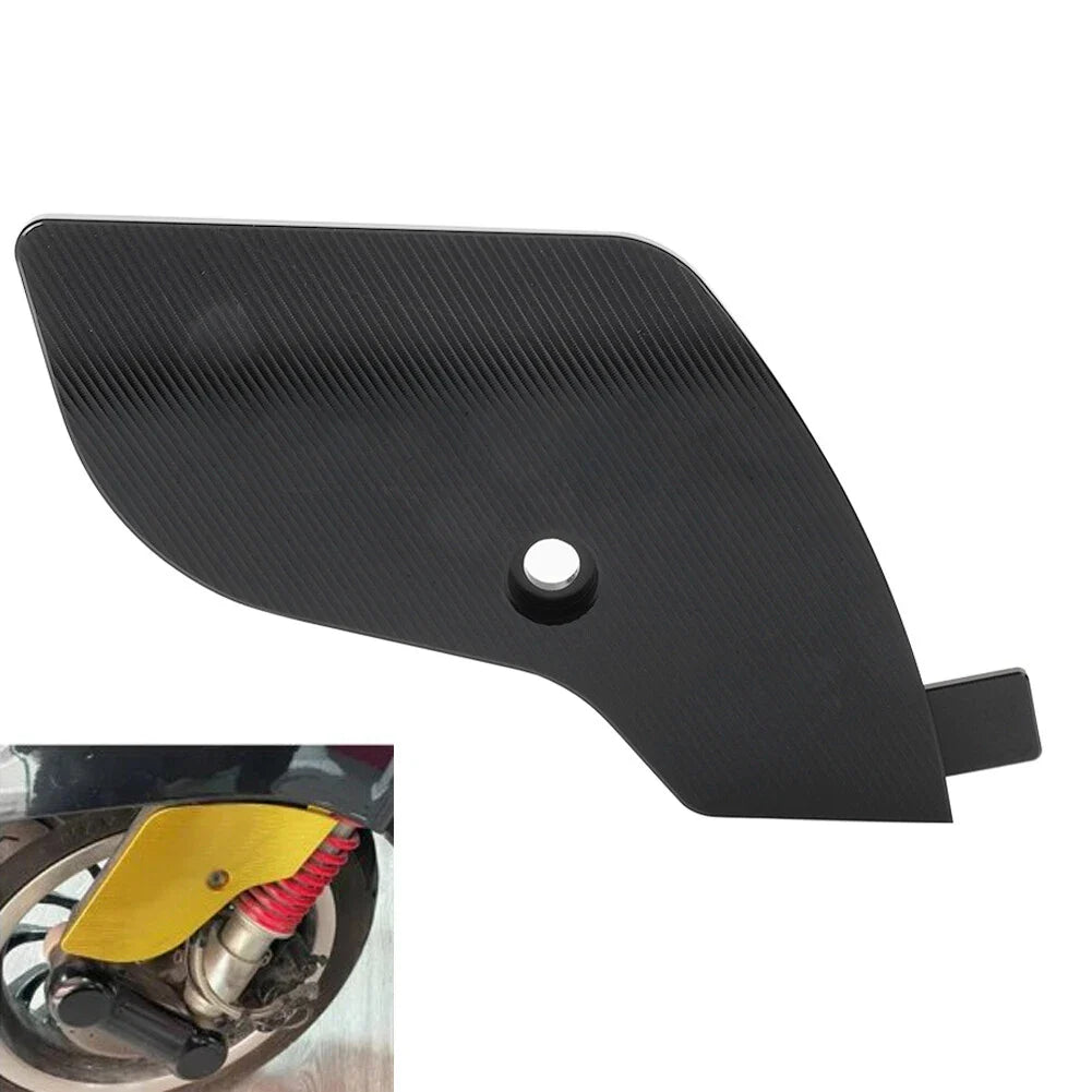 Black Front Lower Wheel Shock Absorber Cover for Vespa Sprint Primavera (2014-2023)