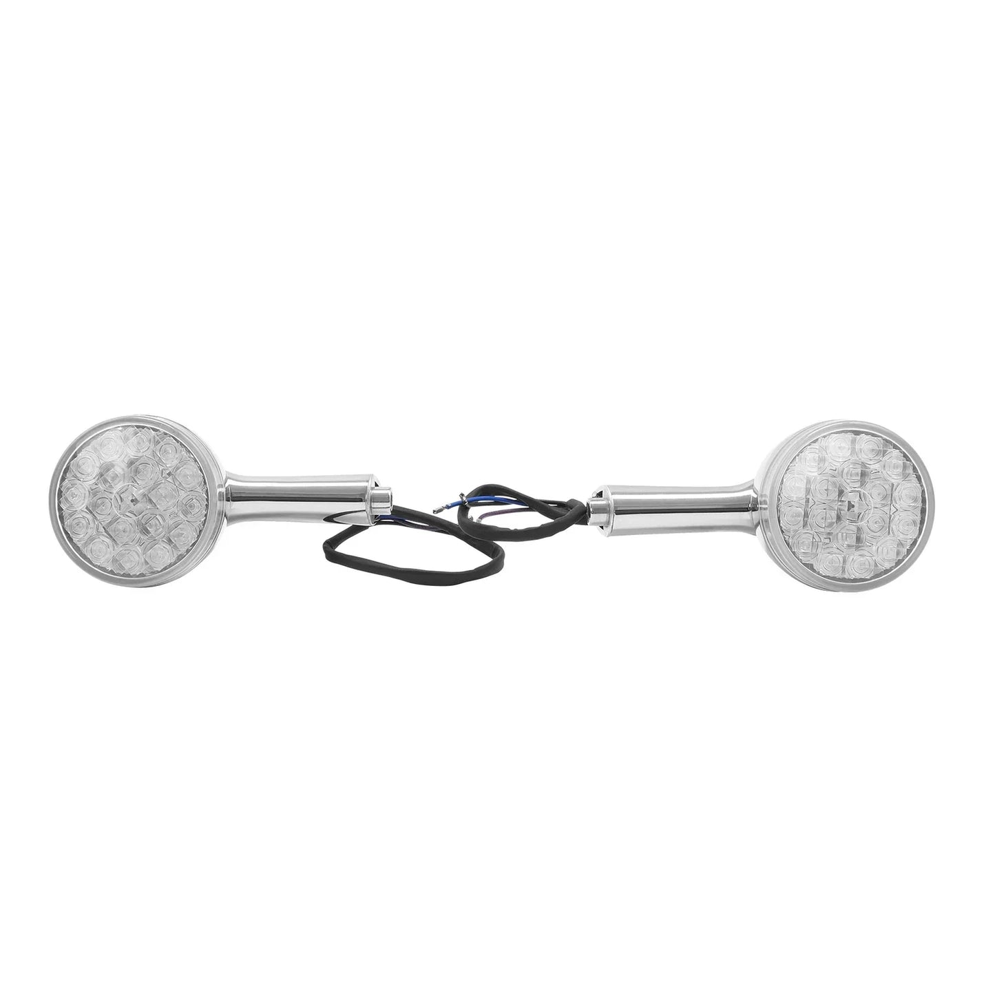 Chrome Rear Turn Signal Lights for Harley Touring, Softail (2000-2024)