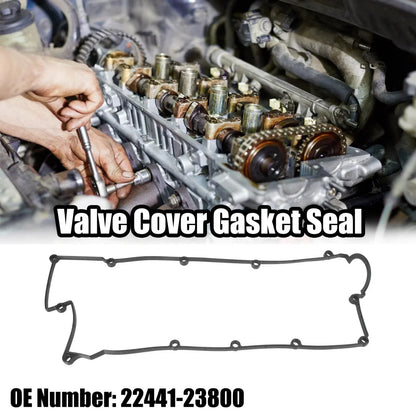Black Valve Cover Gasket Seal for Hyundai Elantra, Tucson & Kia (2001-2023)