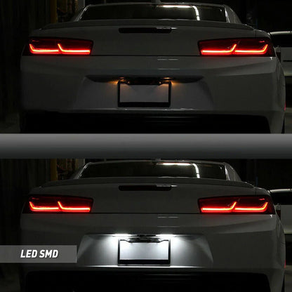 License Plate Light Rear Lamps for Chevrolet Malibu, Opel, Vauxhall