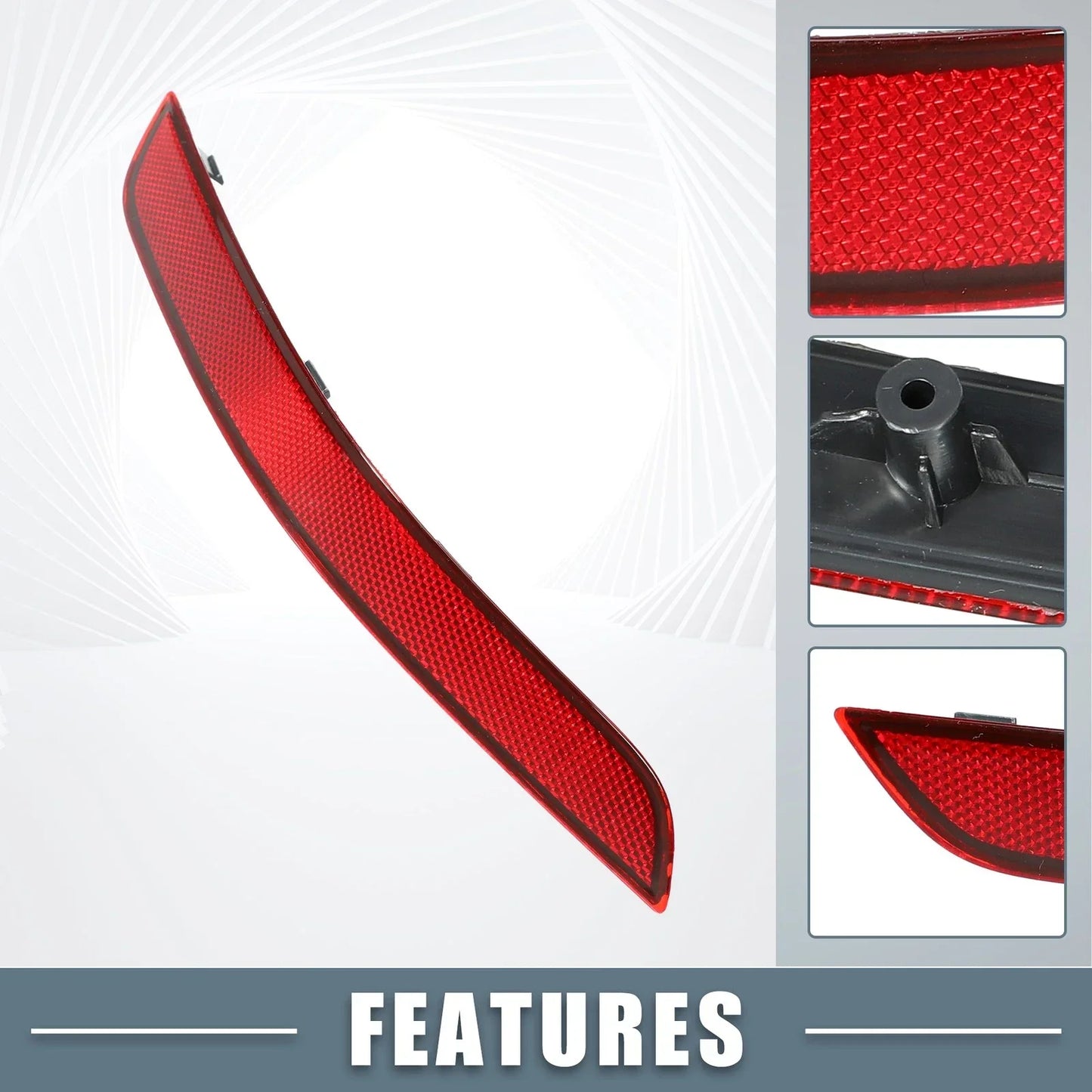 Rear Left Bumper Reflector for Mercedes-Benz GLK250 (2013-2015)