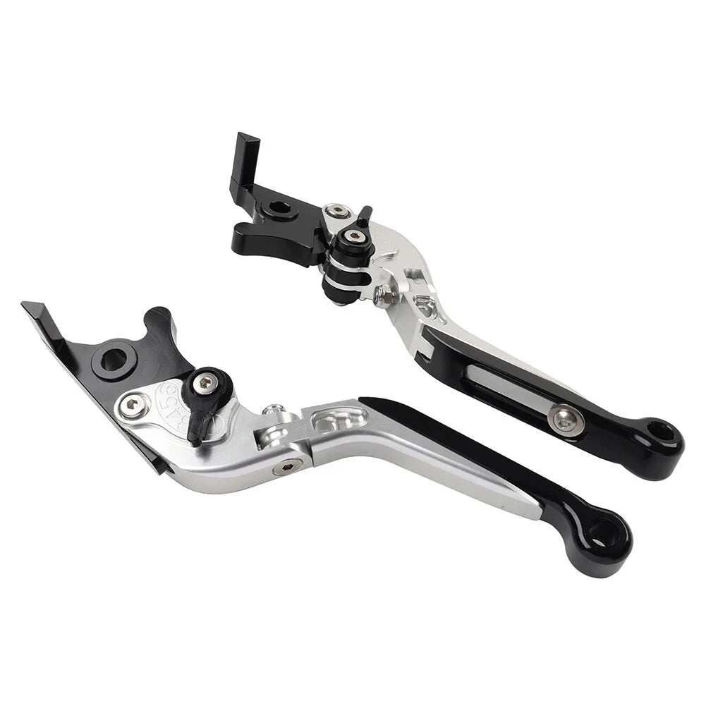Silver Extendable Brake Clutch Levers for BMW R1200GS (2004-2012) R1200GS ADV (2006-2013)
