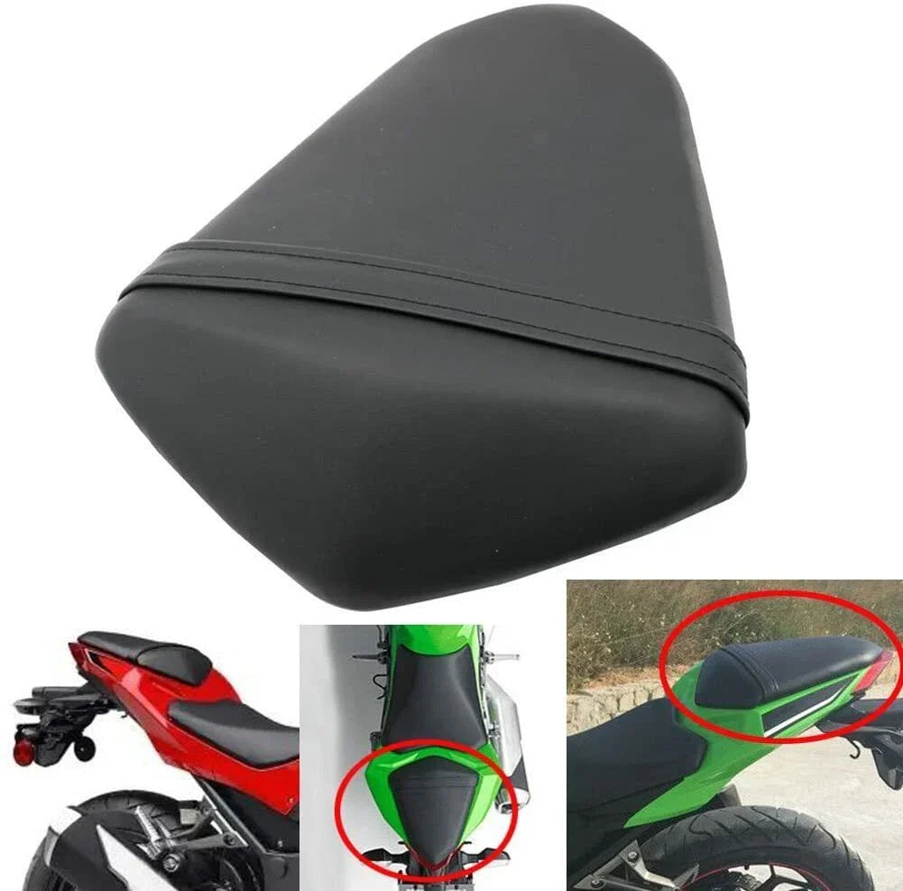 ABS Leather Rear Passenger Seat Pillion for Kawasaki Ninja 300 (2013-2017)