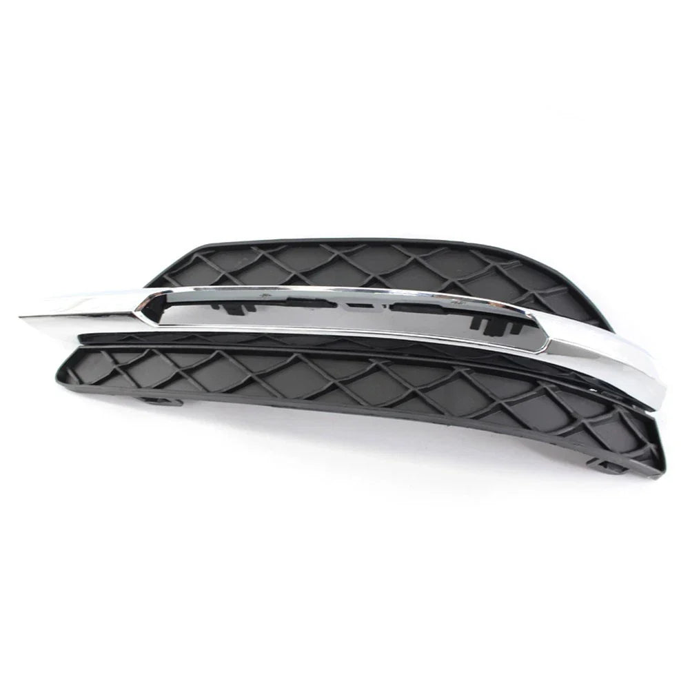 Left Front Bumper Fog Light Grille Cover for Benz C-Class (2011-2014)