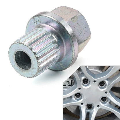 Anti-theft Wheel Bolt Lock Nut Key Adapter for BMW 1 3 5 6 7 Mini