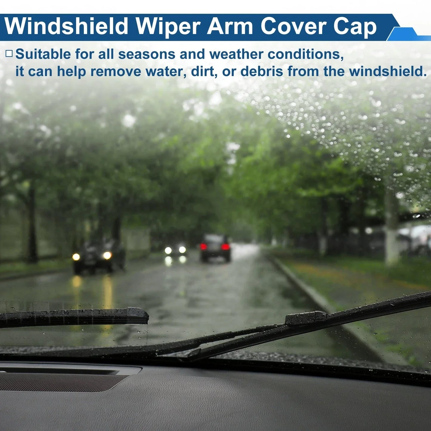 Front Windshield Wiper Arm Cover for Hyundai Tucson/ix35 (2009-2015)