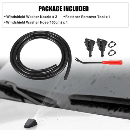 6 x Front Windshield Washer Nozzles for Chrysler 300C (2004-2010)