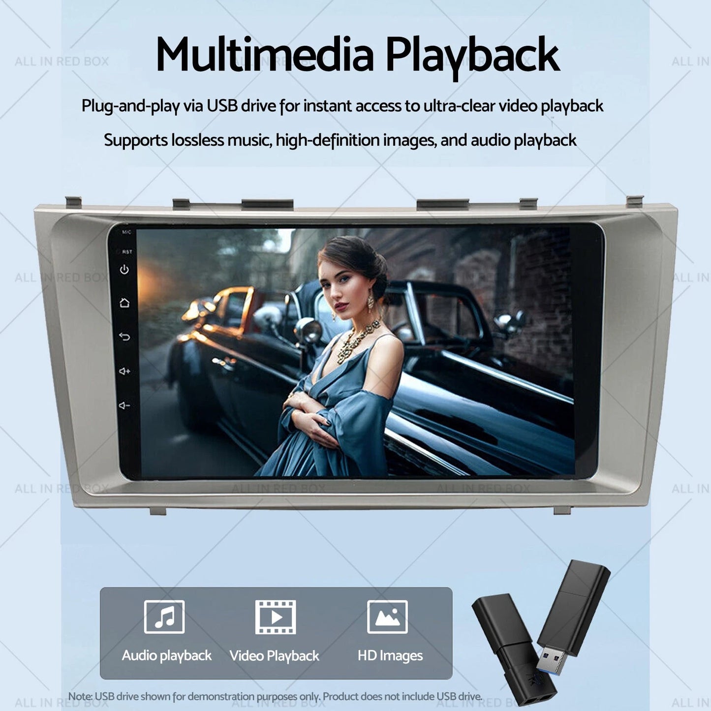 9'' In-Dash CarPlay Stereo for Toyota Camry (2007-2011)