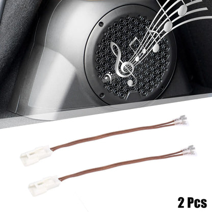 2 x Car Speaker Connector Wire Harness Adapter for Kia & Hyundai