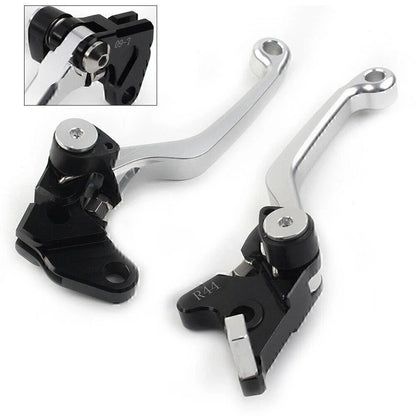CNC Aluminum Pivot Clutch Brake Levers for Kawasaki KLX250 D-Tracker (93-97)