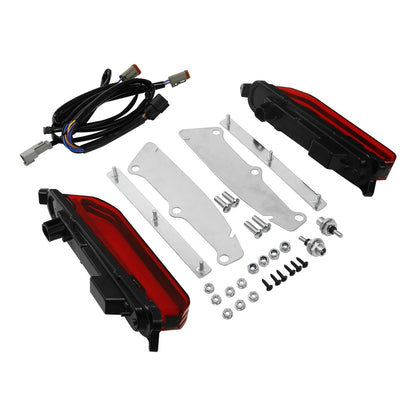 Rear Fender Fascia LED Brake Turn Tail Light for Harley Street Glide (14-24)