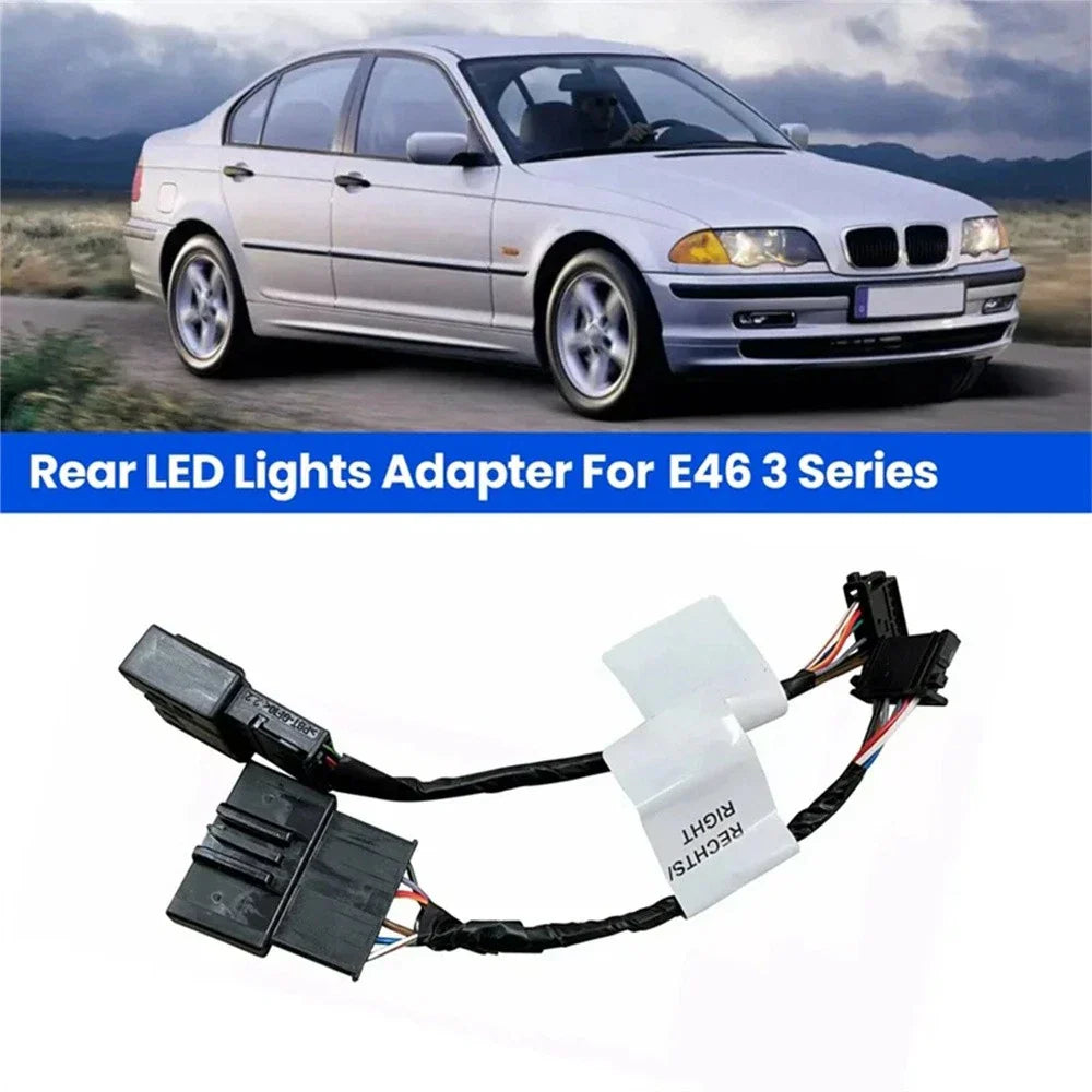 Rear LED Lights Adapter Cable for BMW E46 3 Series (2000-2006)
