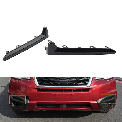 Fog Light Trim Molding Glossy Black for Subaru Forester (2017-2018)