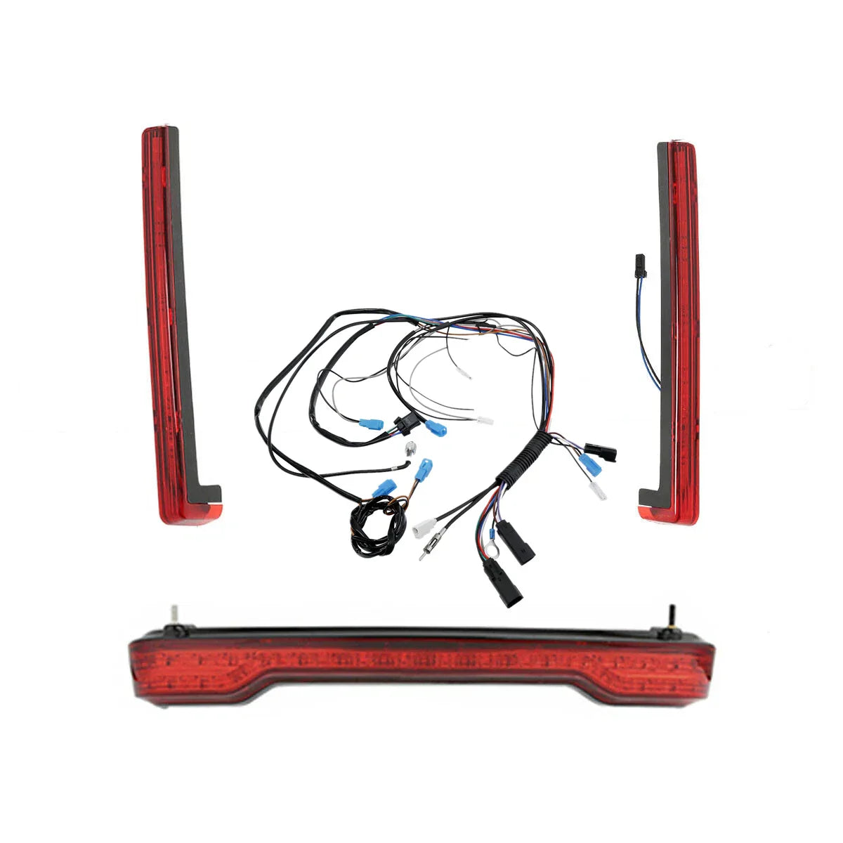 Brake Turn Tail Side Lights Wiring Harness for Harley Touring (2014-2023)